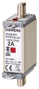SIEMENS NH BAYRAKLI SİGORTA BUŞONU BOY000 63A