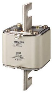 SIEMENS 1250A BOY 4 GENİŞLİK 101.8MM STEATİT SERAMİK GÖVDELİ NH-BIÇAKLI SİGORTA BUŞONU
