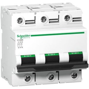 SCHNEIDER ELECTRIC A9N18369 3X125A C EĞRİSİ C120N DEVRE KESİCİ