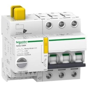 SCHNEIDER ELECTRIC A9C62310 REFLEX İC60N Tİ24 10 A 3P EĞRİ C ENTEGRE KONTROL MCB