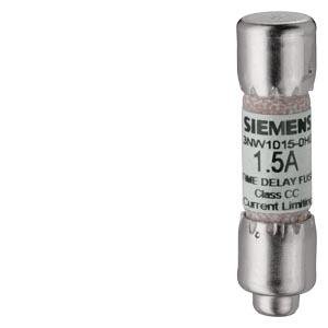 SIEMENS FUSE LINK CLASS CC ACC. TO UL STANDARD 248-4 SLOW-BLOW RATED CURRENT 3A RATED VOLTAGE UP TO 600VAC SIZE 10.3MM X 38.1MM