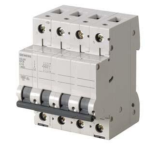 SIEMENS 5SL6606-7YA 6A 6KA 3F+N C TİPİ OTOMATİK SİGORTA