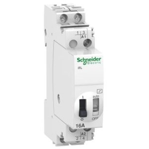 SCHNEIDER ELECTRIC A9C30112 DARBE RÖLESİ İTL 2P 2 NA 16A BOBİN 12 VDC 24 VAC 50/60HZ