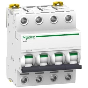 SCHNEIDER ELECTRIC A9F84404 İC60H MİNYATÜR DEVRE KESİCİ 4P 4A C EĞRİSİ