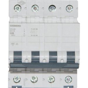 SIEMENS 5SL6625-7YA 4X25A 6KA 4F C TİPİ OTOMATİK SİGORTA