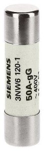 SIEMENS KARTUŞ SİGORTA 14X51MM 40A GG SİLİNDİRİK SİGORTA