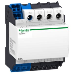 SCHNEIDER ELECTRIC LINERGY DX 4P DAĞITIM BLOĞU 63A 4 MODÜL 24 DELİK HIZLI BAĞLANTI ÜST