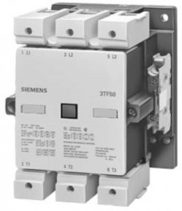 SIEMENS 3TF5022-0AP0-ZA01 55kW 110A 230VAC 2NO 2NC BOY 6 ÜÇ FAZLI GÜÇ KONTAKTÖRÜ