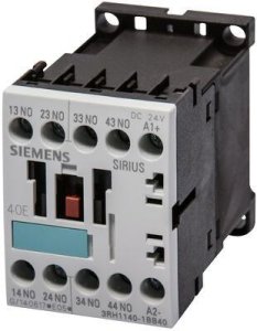 SIEMENS 24VDC 6A 4NO VİDALI SIRIUS YARDIMCI KONTAKTÖR