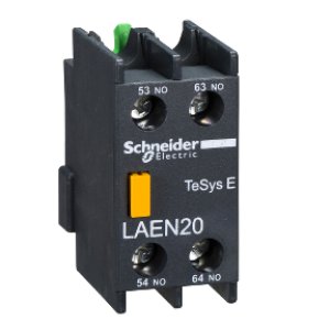 SCHNEIDER ELECTRIC EASYPACT TVS YARDIMCI KONTAK BLOĞU 1 NA + 1 NK VİDALI KELEPÇE TERMİNALLERİ