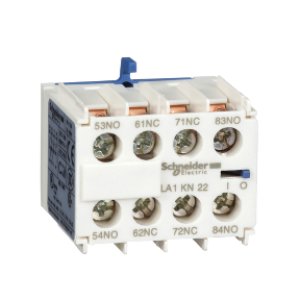 SCHNEIDER ELECTRIC TESYS YARDIMCI KONTAK BLOĞU 2 NA + 2 NK VİDA KELEPÇESİ TERMİNALLERİ