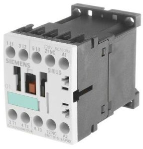 SIEMENS 3KW 7A 220VAC 1NC SIRIUS KONTAKTÖR VİDA BAĞLANTILI