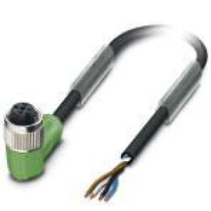 PHOENIX CONTACT SAC-4P-3,0-PUR/M12FR 4 PİNLİ BİR UCU AÇILI DİŞİ KONNEKTÖRLÜ 3M KABLOLU