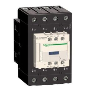 SCHNEIDER ELECTRIC LC1DT80AQ7 TESYS D KONTAKTÖR 4P(4 NA) AC1 <= 440 V 80 A 380 V AC 50/60 HZ BOBİN