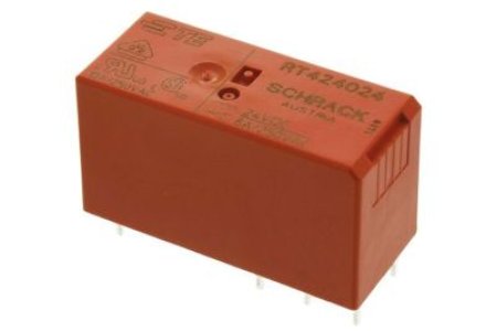 SIEMENS RT424024 24VDC 2 C/O 8A 8 PİN PCB RÖLE