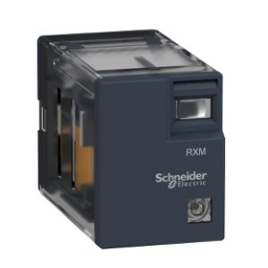 SCHNEIDER ELECTRIC MİNYATÜR SOKETLİ RÖLE ZELİO RXM2L 4 K/A 230 V AC 3 A LEDLİ