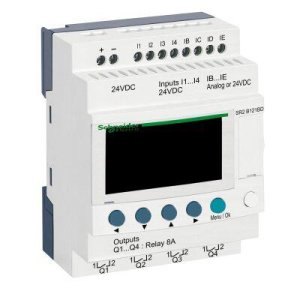 SCHNEIDER ELECTRIC SR2B121BD ZELİO LOGİC 24V DC KOMPAKT AKILLI RÖLE