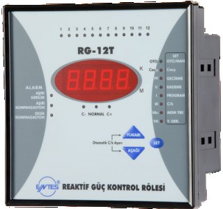 ENTES RG-12T 144X144 220VAC REAKTİF GÜÇ KONTROL RÖLESİ