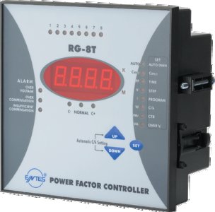 ENTES RGP-15SRW 144X144 85V-300V AC/DC SEGMENT LCD’Lİ BEYAZ BACKLİGHT’LI REAKTİF GÜÇ KONTROL RÖLES