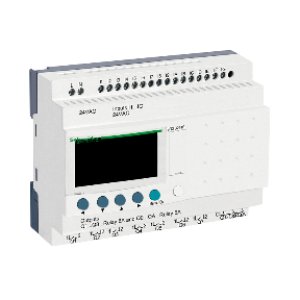 SCHNEIDER ELECTRIC MODÜLER AKILLI RÖLE ZELİO LOGİC 24 G Ç 24 V AC SAAT EKRAN
