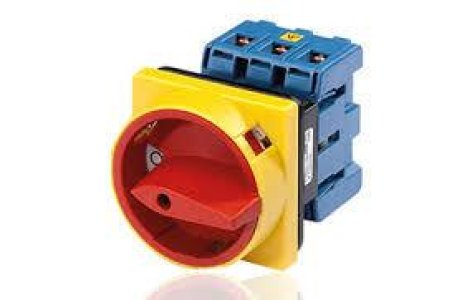 KRAUS & NAİMER ÜÇ KUTUPLU PANO KAPAĞINA MONTAJ EMNİYET ŞALTERİ 40AMPER