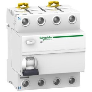 SCHNEIDER ELECTRIC A9R75463 4X63A 300MA AC TİPİ İID KAÇAK AKIM KORUMA RÖLESİ