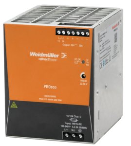 WEIDMULLER GÜÇ KAYNAĞI SWITCH-MODE PRO ECO 480W 24VDC 20A 24VDC