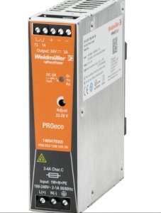 WEIDMULLER GÜÇ KAYNAĞI PRO ECO 72W 24VDC 3A , SWITCH-MODE 24VDC