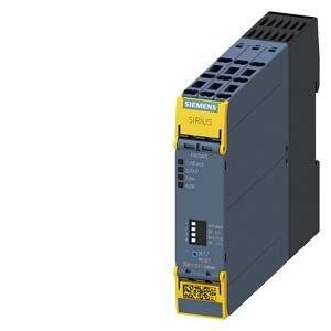 SIEMENS SIRIUS 3SK1 ADVANCE EMNİYET RÖLESİ ÇİFT-EL ACİL DURDURMA MEKANİK EMNİYET ŞALTERİ MANYETİK EMNİYET ŞALTERİ ALAN TARAYICI VEYA IŞIK PERDESİ İZLEME 24VDC BESLEME 3NO /1NC KONTAK CAT 4 /SİL 3/PL E OTOMATİK VEYA DENETLENEN RESET