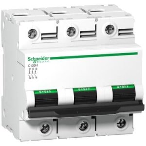 SCHNEIDER ELECTRIC A9N18469 C120H DEVRE KESİCİ 3P 100A C EĞRİSİ