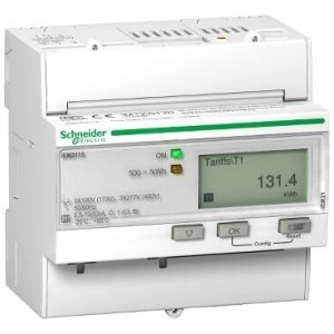 SCHNEIDER ELECTRIC A9MEM3115 İEM3110 ENERJİ ÖLÇER - 63 A - 2 DİGİTAL Ç - ÇOKLU TARİFE