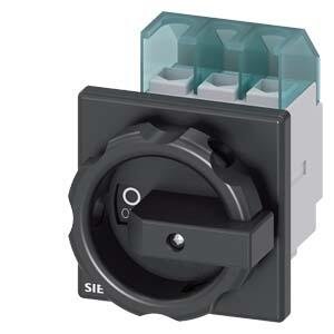 SIEMENS ACİL STOP ŞALTERİ ÖNDEN TESPİTLİ SİYAH RENK 32A 11,5 KW