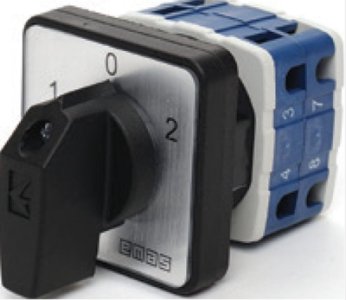 EMAS KUTUP DEĞİŞTİRİCİ 40A 1 FAZ 1-0-2 60 DERECE PSA040KD134S