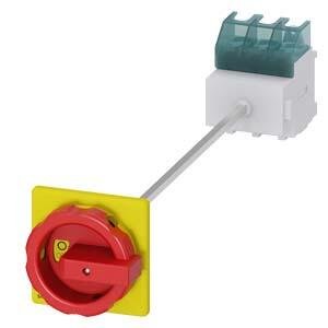 SIEMENS 63A 22KW ACİL STOP ŞALTERİ DİPTEN TESPİTLİ KİLİTLEMELİ KAPI BAĞLANTILI