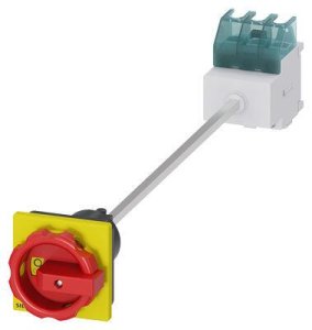SIEMENS 25A 9,5 KW ACİL STOP ŞALTERİ DİPTEN TESPİTLİ KİLİTLEMELİ KAPI BAĞLANTILI
