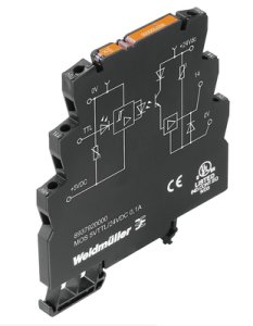 WEIDMULLER MOS 24VTTL/24VDC 0,1A 5 V TTL 19.6...28.8 V/100MA 100KHZ TTL SİNYALE DÖNÜŞTÜRME MİCRO SERİSİ OPTKUPLÖR