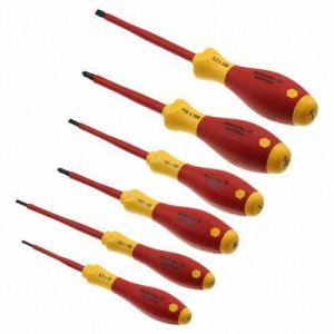 WEIDMULLER İZOLELİ TORNAVİDA SETİ SDIS 2.5-5.5 PH 1/2 SDS 4 DÜZ 2 YILDIZ TORNAVİDA