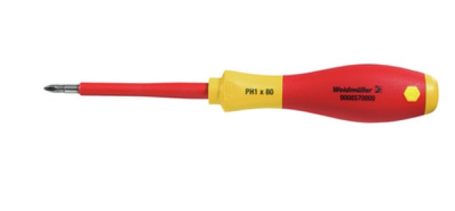 WEIDMULLER SDIK 80MM YILDIZ İZOLELİ TORNAVİDA