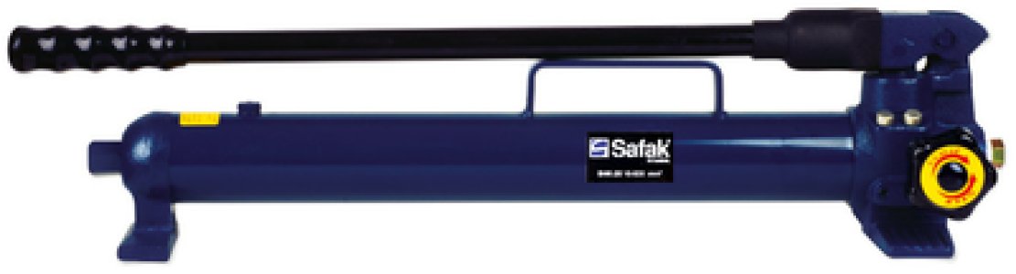 ŞAFAK ELEKTRİK İKİ KADEMELİ HİDROLİK EL POMPASI, 700BAR, 1,5LT YAĞ KAPASİTELİ,1,8MT HİDROLİK HORTUM,SAÇ TAŞIMA ÇANTELI