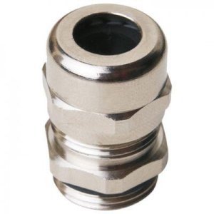 ORTAÇ PG42 PİRİNÇ NİKEL KAPLI KABLO RAKORU (SOMUNLU) OR0500