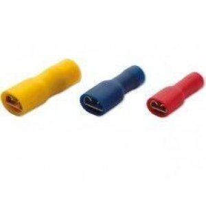 ŞAFAK ELEKTRİK TAM İZOLELİ DİŞİ FASTON PABUÇ 1.50-2.50MM2 0.80X6.35 (100 ADET)