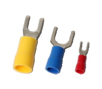 ENTES KPI-C-502 1,5-2,5MM2 M5 İZOLELİ ÇATAL TİP KABLO PABUCU (MAVİ) M2747