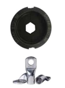 ŞAFAK ELEKTRİK YUVARLAK STANDART TİP 130 KN ÇENE TAKIMI 50 MM2 (DIN NORM)
