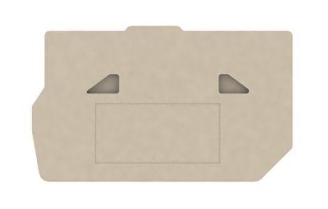 WEIDMULLER NİHAYET PLAKASI PAP 2.5 4 PDU 2.5 4 İÇİN