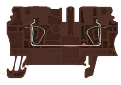WEIDMULLER KLEMENS KAHVERENGİ ZDU 2.5