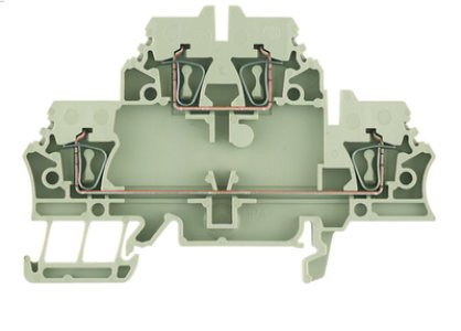 WEIDMULLER İKİ KATLI RAY KLEMENS ZDK2.5