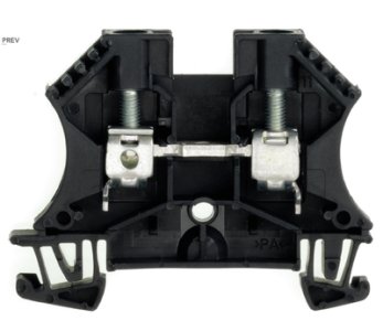 WEIDMULLER RAY KLEMENS SİYAH WDU6
