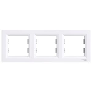 SCHNEIDER ELECTRIC EPH5800321 ASFORA BEYAZ ÜÇLÜ YATAY ÇERÇEVE