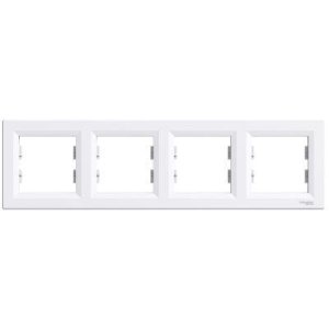 SCHNEIDER ELECTRIC EPH5800421 ASFORA BEYAZ DÖRTLÜ YATAY ÇERÇEVE