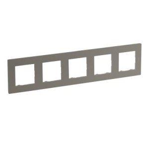 LEGRAND 768575 RAVENTİ BRONZ BEŞLİ YATAY ÇERÇEVE